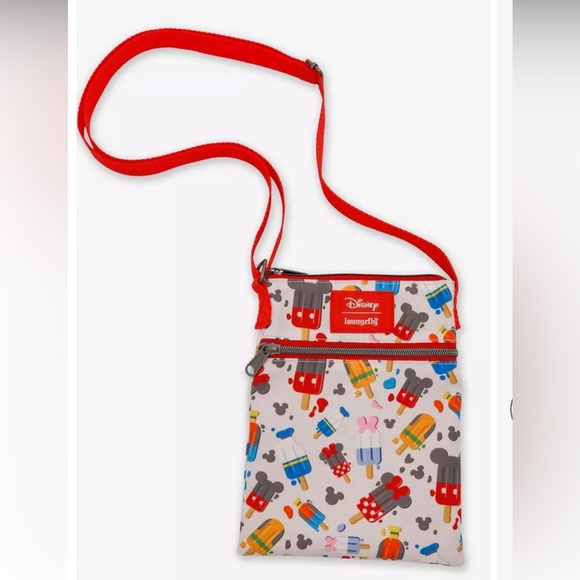 Loungefly Handbags - Loungefly Mickey & friends popsicle crossbody bag